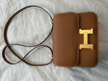 Load image into Gallery viewer, HERMES Constance 18 Gold Epsom Leather GHW Flap bag Stamp B 2023
