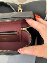 Load image into Gallery viewer, CHANEL Black Lambskin LGHW LP Vanity With Detachable Chain 2025
