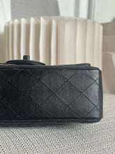 Load image into Gallery viewer, Chanel 2021 21B So Black Hardware Black Lambskin Mini Rectangular Flap Bag
