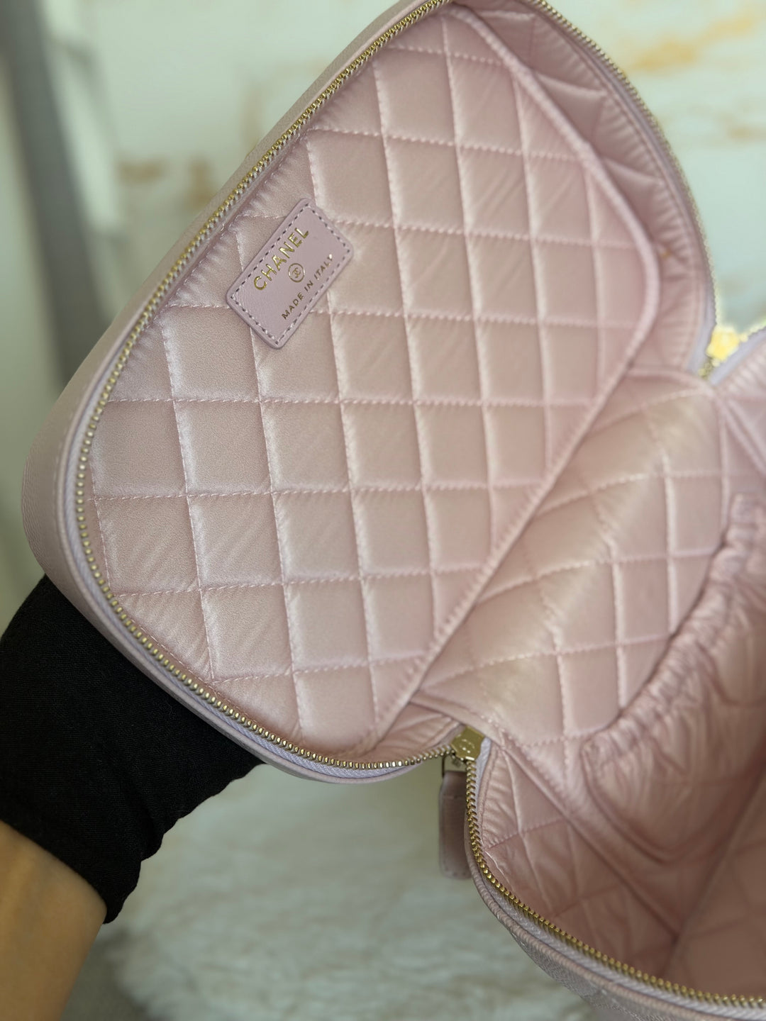 CHANEL series 31 21S Lilac undertone Pink Caviar Vanity Make Up Case 2021