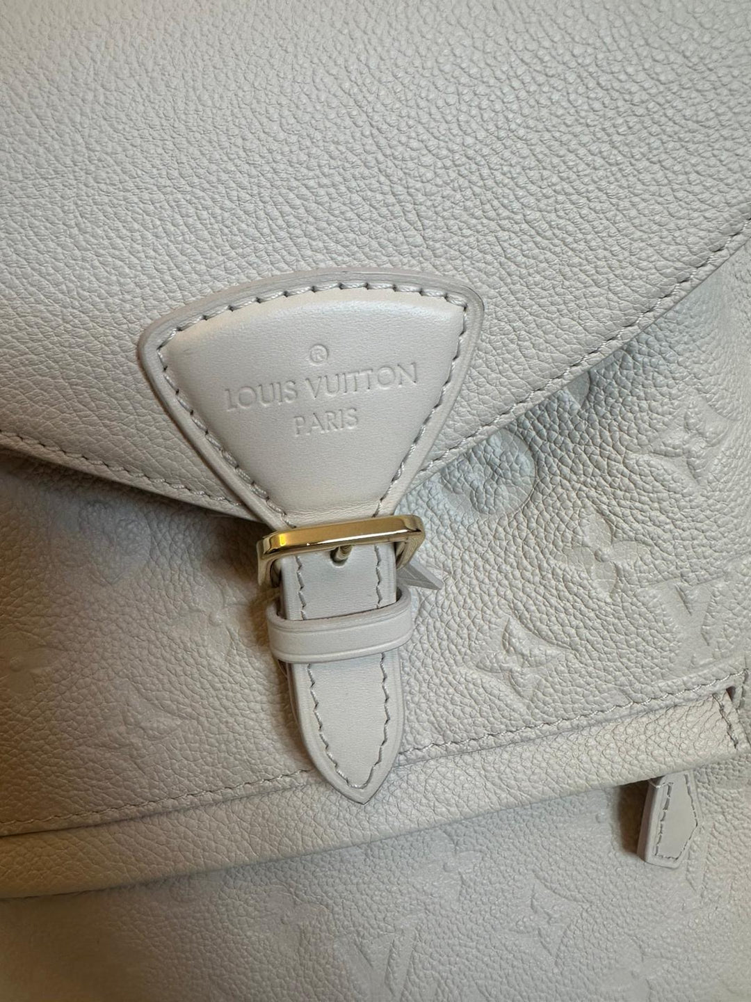 LOUIS VUITTON LV Monogram Emprinte Leather Montsouris Backpack PM M45410