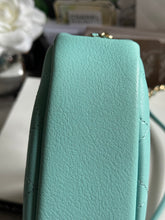 Load image into Gallery viewer, Chanel series 26 Tiffany Blue Goat skin LGHW Casual Trip Camera Case Bag
