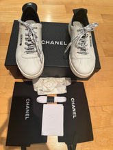 Load image into Gallery viewer, Chanel trainers in Black and White size EU 37
