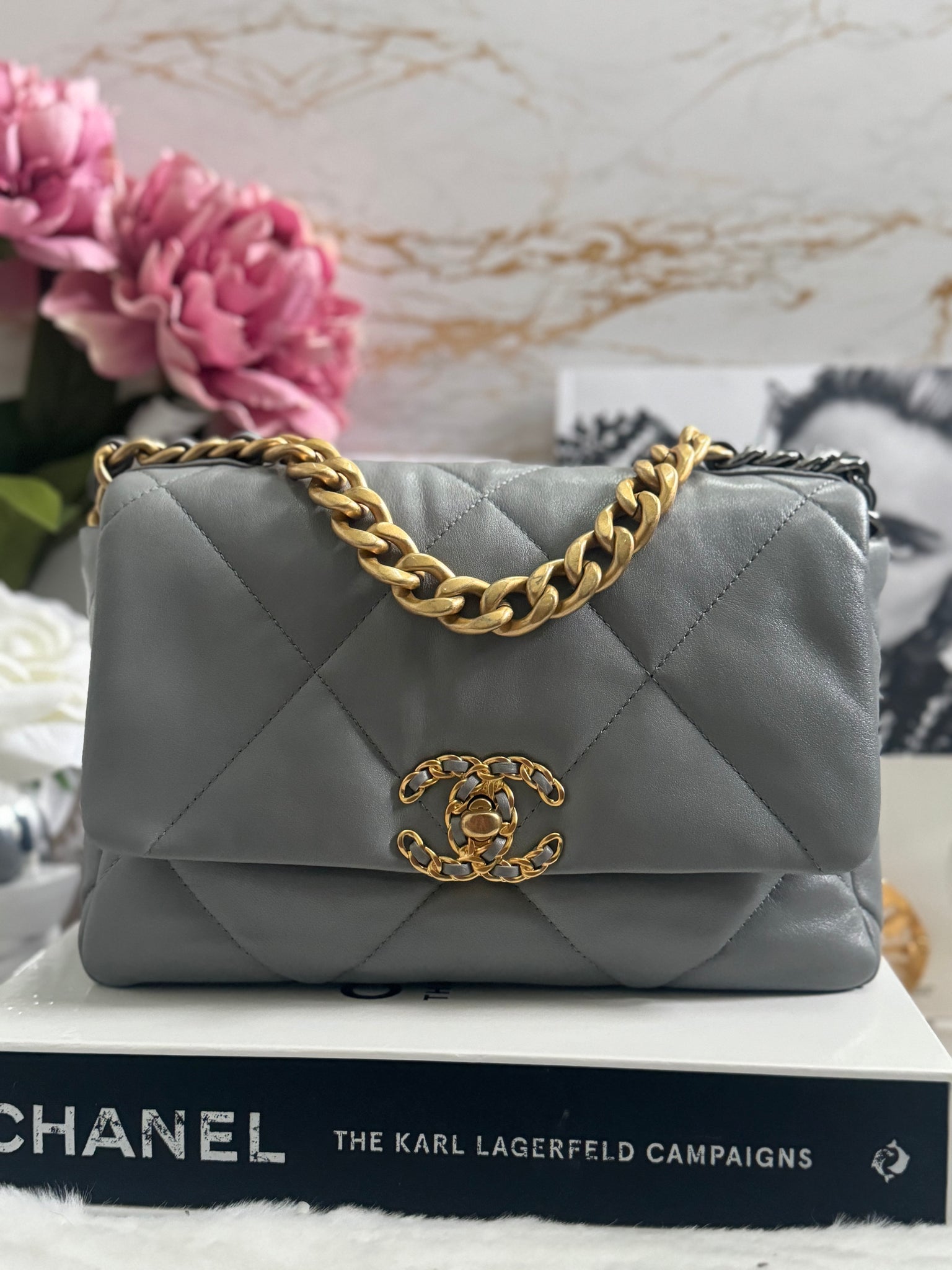 Chanel discount 20c grey