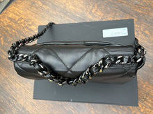 Load image into Gallery viewer, Chanel 19 Flap Bag Size Small So Black Lambskin So Black Hardware 22P collection
