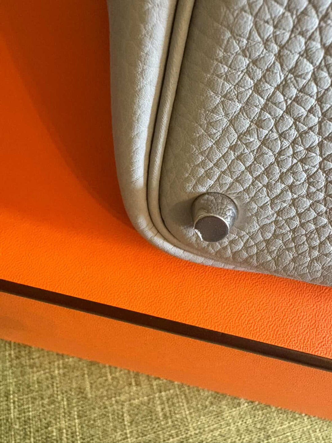 Hermès Picotin 18 in Blue Glacier with palladium hardware