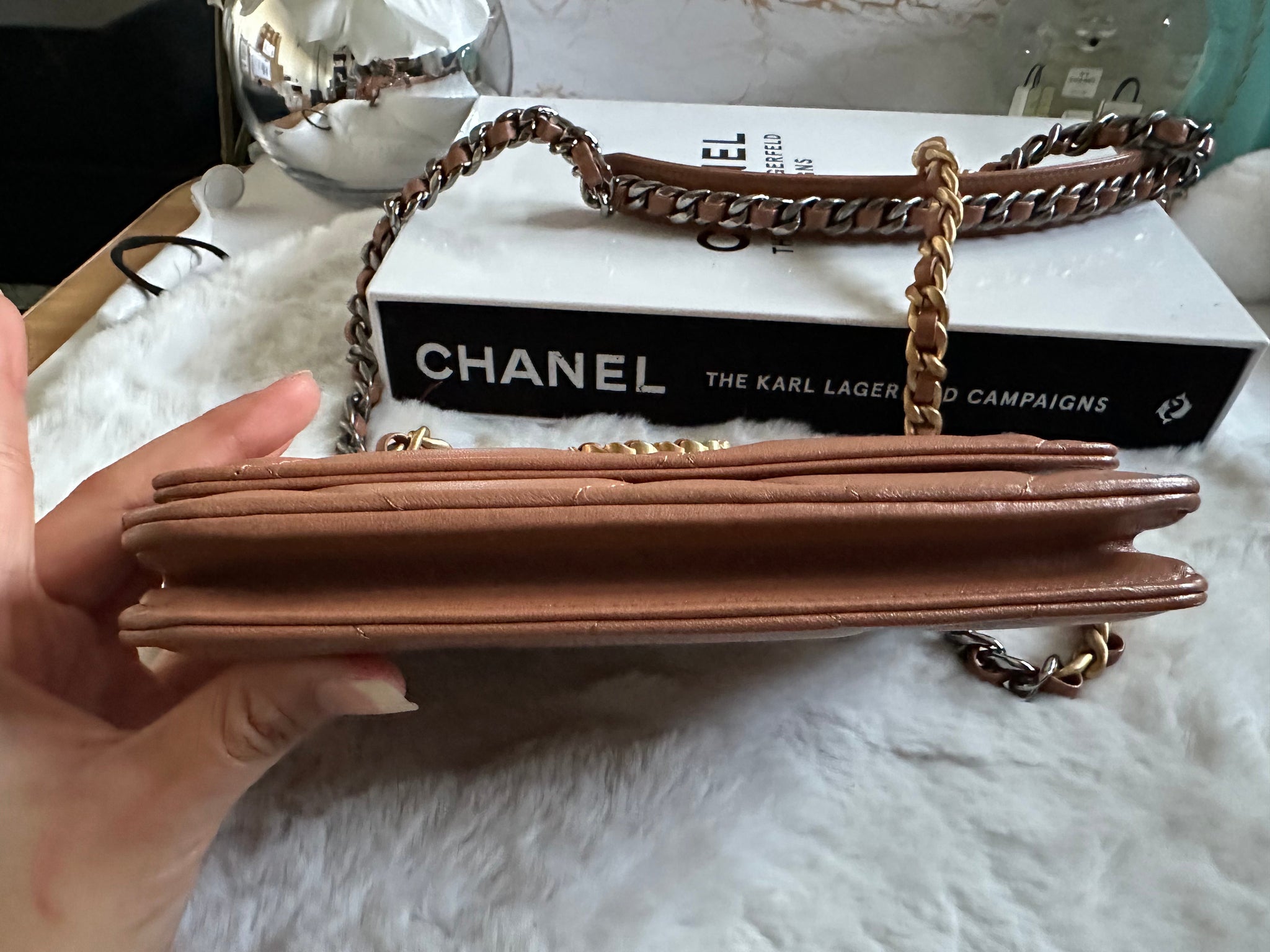 Chanel 19 Wallet on chain (WOC) in 21K 2021 Fall/Winter Collection