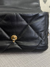 Load image into Gallery viewer, Chanel 19 Flap Bag from series 31 2021 in Black Lambskin Mixed Metal GHW Size Small
