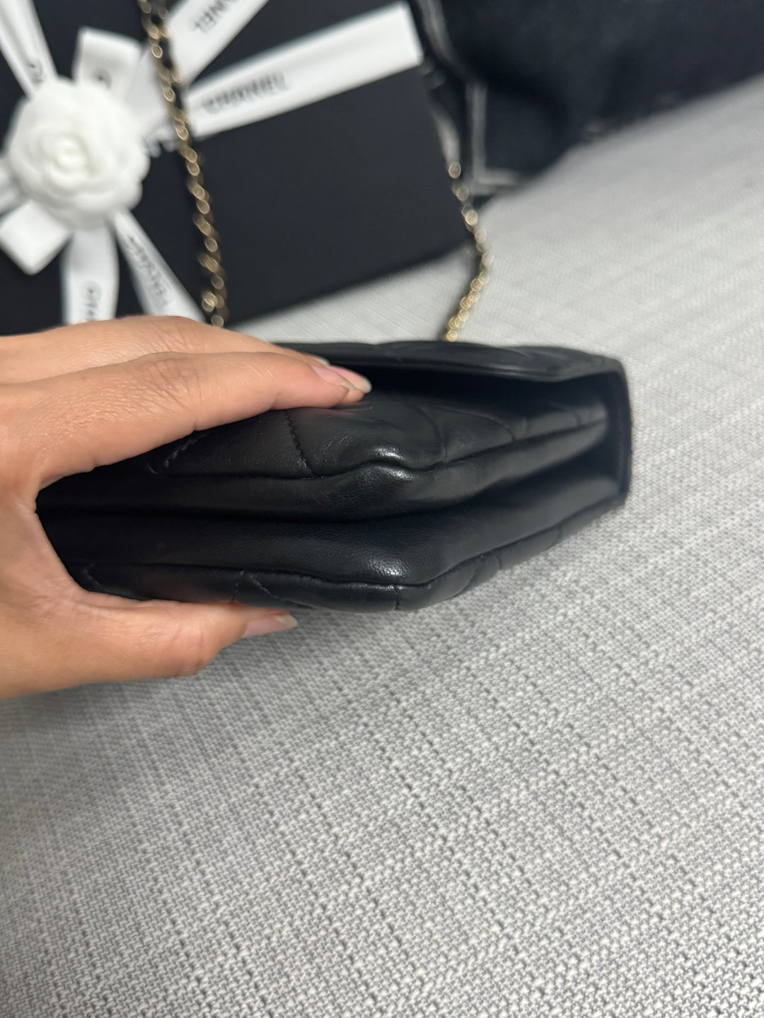 Chanel series 29 (2019) Black Lambskin LGHW Trendy CC Shoulder Flap Bag