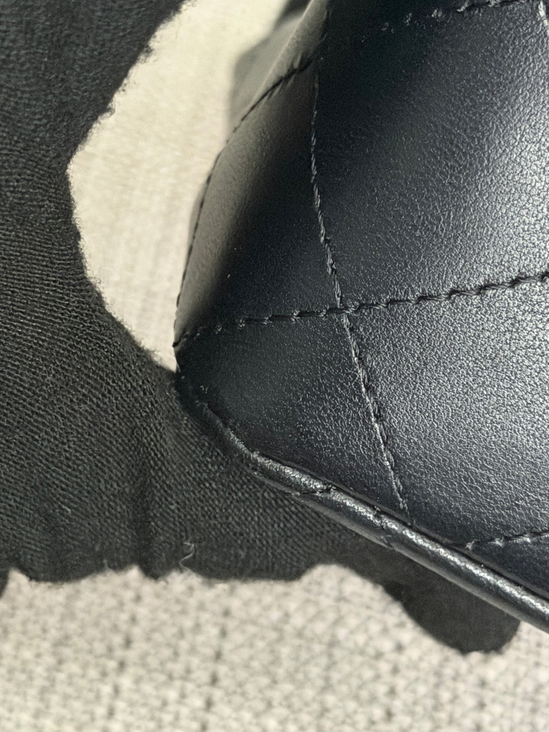 CHANEL Black Lambskin LGHW Mini Rectangular Flap Bag 2025