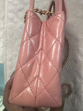 Load image into Gallery viewer, Chanel Pink Calf skin GHW Nano Kelly Shopping Bag size Small (19cms)
