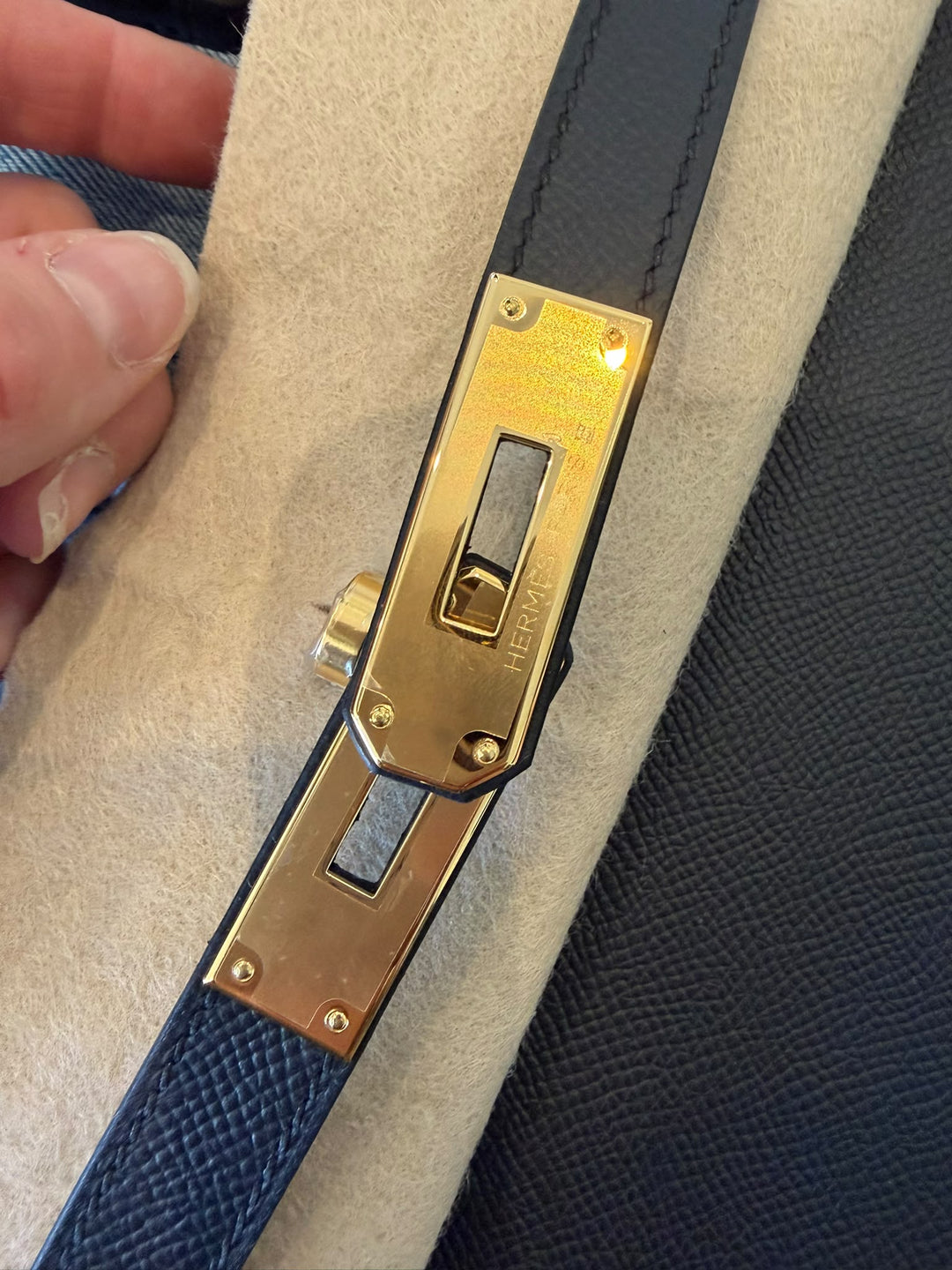 WA/Email to Purchase only- HERMÈS Kelly 28 Black 89/Noir 89 Epsom Sellier GHW Stamp G 2026