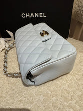 Load image into Gallery viewer, CHANEL 25S collection 2025 Light Blue Lambskin LGHW Mini rectangular flap bag
