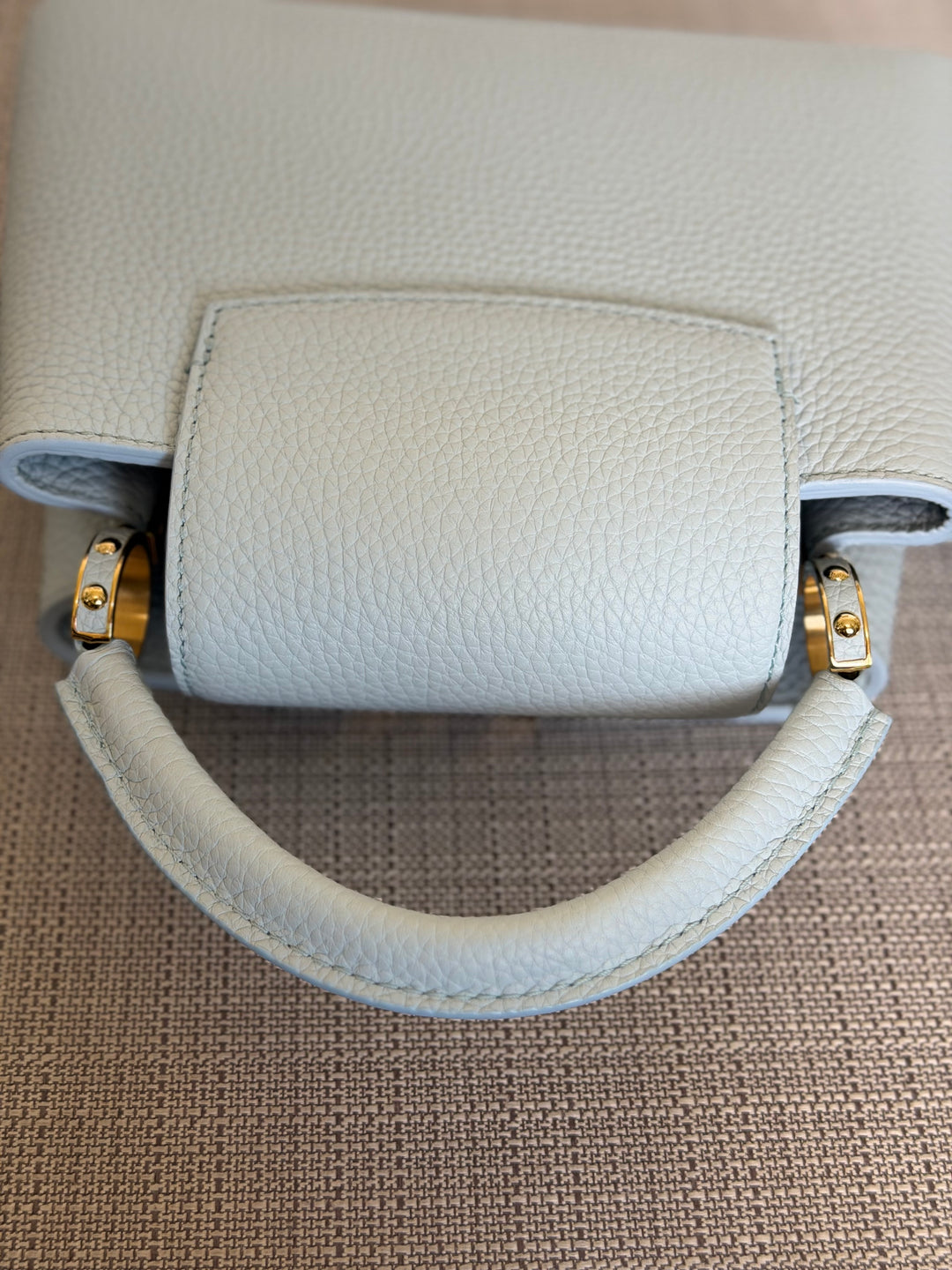 LOUIS VUITTON LV Capucines BB Light Blue 2025