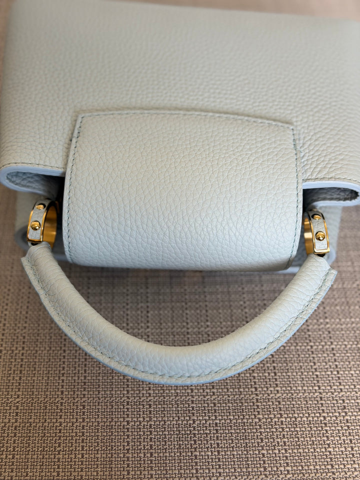 LOUIS VUITTON LV Capucines BB Light Blue 2025