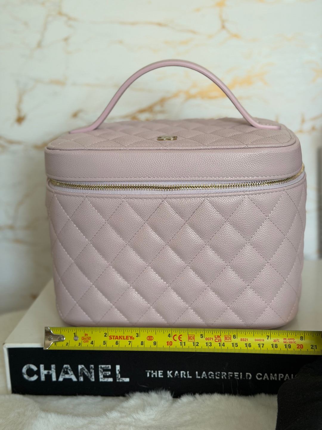 CHANEL series 31 21S Lilac undertone Pink Caviar Vanity Make Up Case 2021