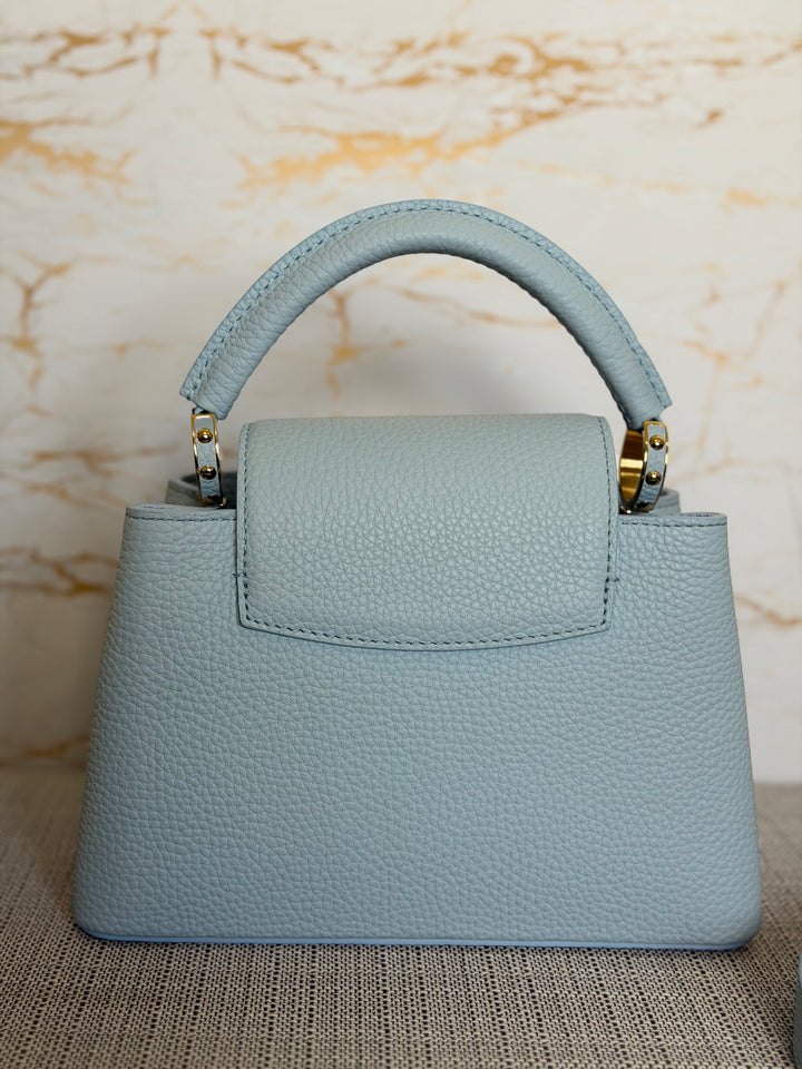 LOUIS VUITTON LV Capucines BB Light Blue 2025
