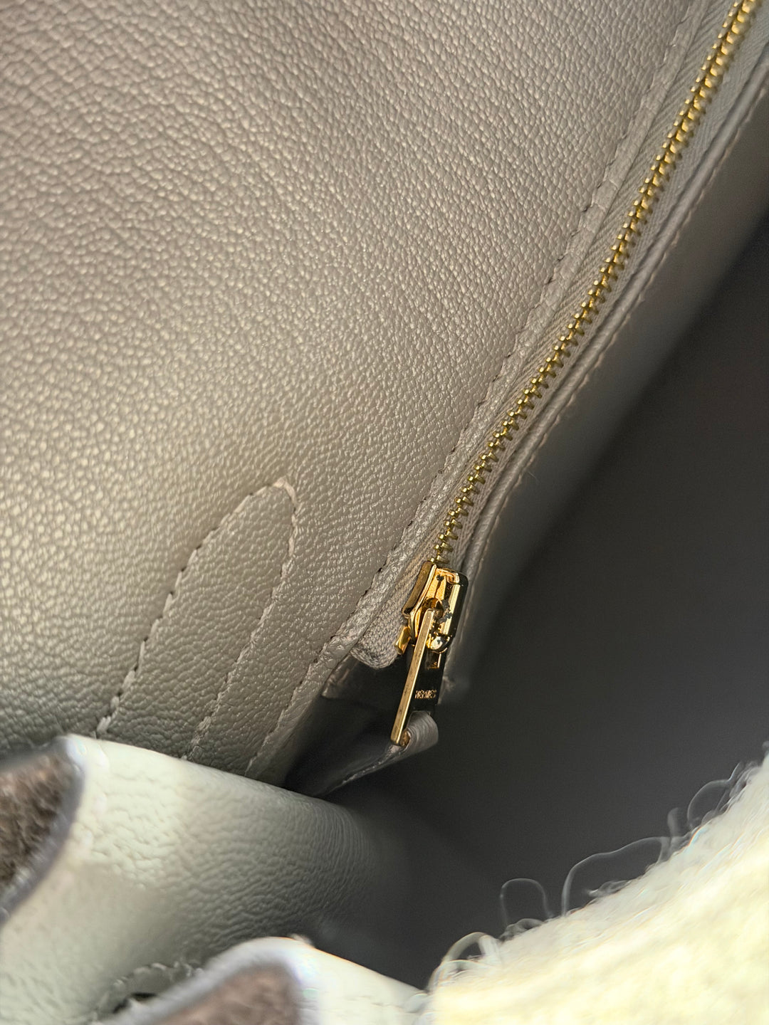 Hermes Birkin 30 Gris Meyer Togo Leather GHW Stamp U 2022