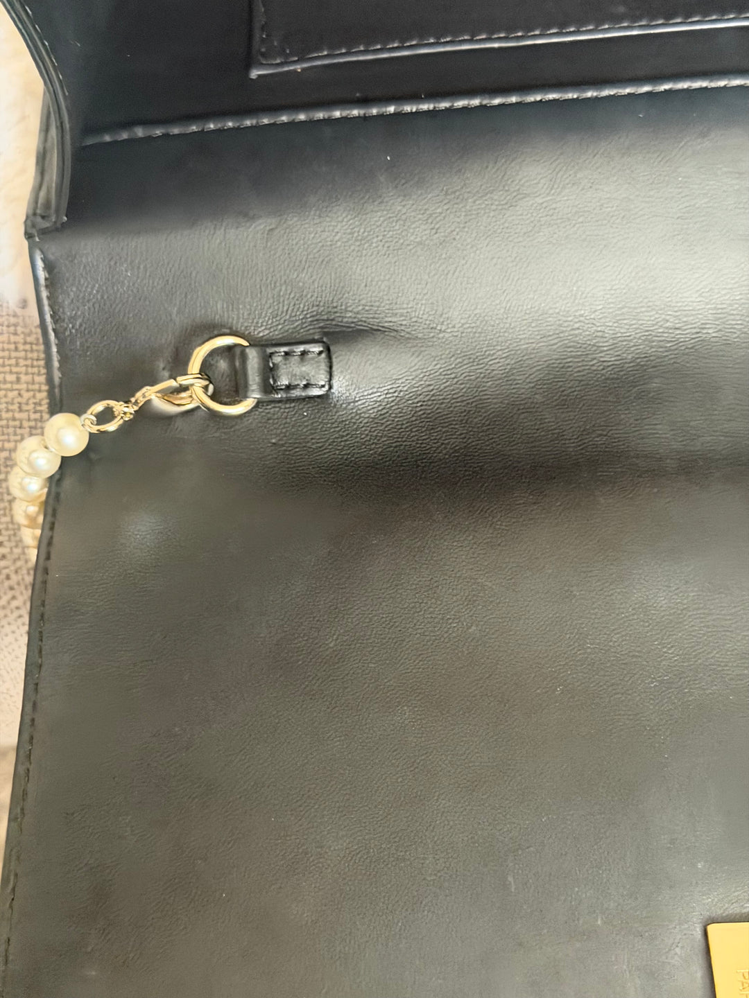 CHANEL series 23 Black Lambskin Quilted LGHW Fantasy Pearls Flap Bag 2017