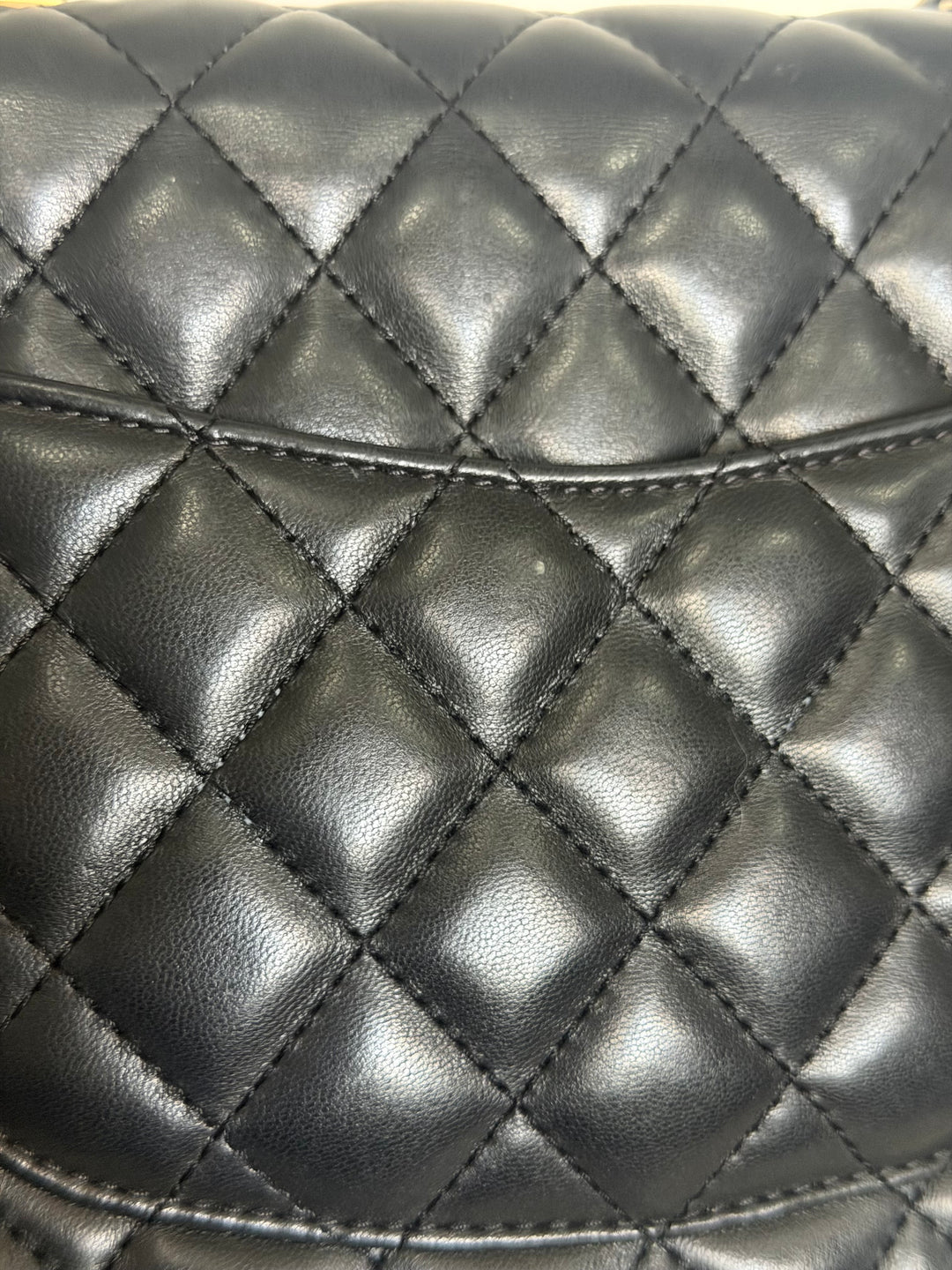 CHANEL series 23 Black Lambskin Quilted LGHW Fantasy Pearls Flap Bag 2017