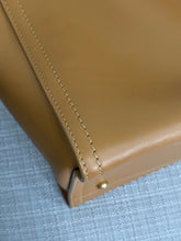 Load image into Gallery viewer, Chanel series 31 21S 2021 Spring/Summer collection Caramel Calf skin aged GHW Medium/Large Deauville Tote Bag with Top handle
