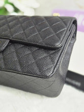 Load image into Gallery viewer, Chanel series 20 2015 Black Caviar GHW 11.12 Timeless ML Medium Classic Double Flap Bag
