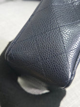 Load image into Gallery viewer, Chanel series 18 14C 2014 Cruise Collection Navy Caviar SHW Classsic Mini Rectangular Flap Bag
