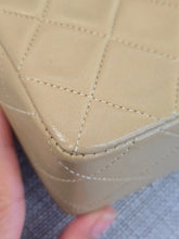 Load image into Gallery viewer, Chanel series 1 Beige Lambskin 24K GHW Vintage Mini Flap Bag
