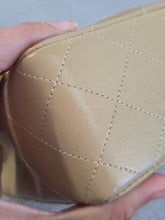 Load image into Gallery viewer, Chanel series 1 Beige Lambskin 24K GHW Vintage Mini Flap Bag
