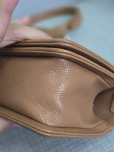 Load image into Gallery viewer, Chanel 21K 2021 Fall/Winter Collection Caramel Brown Caviar shiny champagne GHW Small Le Boy Flap Bag
