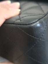 Load image into Gallery viewer, Chanel series 16 2012 Black Lambskin Medium ML Timeless Classic Double Flap Bag with GHW
