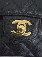 Load image into Gallery viewer, Chanel series 31 2021 Black Caviar Small Timeless Classic Double Flap Bag with GHW
