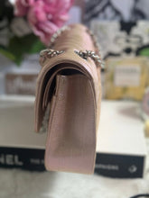 Load image into Gallery viewer, Chanel series 24 17B 2017 Fall/Winter collection Rose Gold Chevron Caviar Medium ML Timeless Classic Double Flap Bag with SHW
