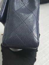 Load image into Gallery viewer, Chanel series 18 14C 2014 Cruise Collection Navy Caviar SHW Classsic Mini Rectangular Flap Bag
