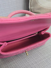 Load image into Gallery viewer, Chanel series 31 21P 2021 Pre Spring/Summer Collection Pink Caviar Coco Handle Flap Bag with Top Handle and Detachable Strap size Small
