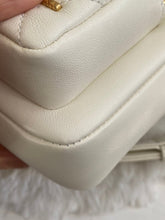 Load image into Gallery viewer, Chanel 22C White Calfskin GHW Small Camera Case Bag with Adjustable Strap
