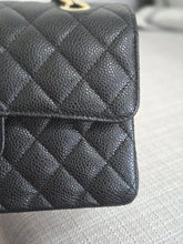Load image into Gallery viewer, Chanel series 31 2021 Black Caviar Small Timeless Classic Double Flap Bag with GHW
