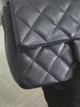 Load image into Gallery viewer, Chanel series 18 14C 2014 Cruise Collection Navy Caviar SHW Classsic Mini Rectangular Flap Bag
