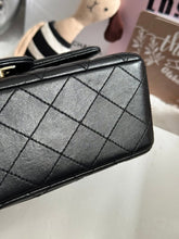 Load image into Gallery viewer, Chanel Series 30 (2021) Black Lambskin LGHW Mini Rectangular flap bag
