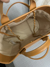 Load image into Gallery viewer, Chanel series 31 21S 2021 Spring/Summer collection Caramel Calf skin aged GHW Medium/Large Deauville Tote Bag with Top handle
