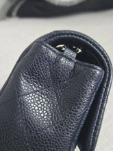 Load image into Gallery viewer, Chanel series 18 14C 2014 Cruise Collection Navy Caviar SHW Classsic Mini Rectangular Flap Bag
