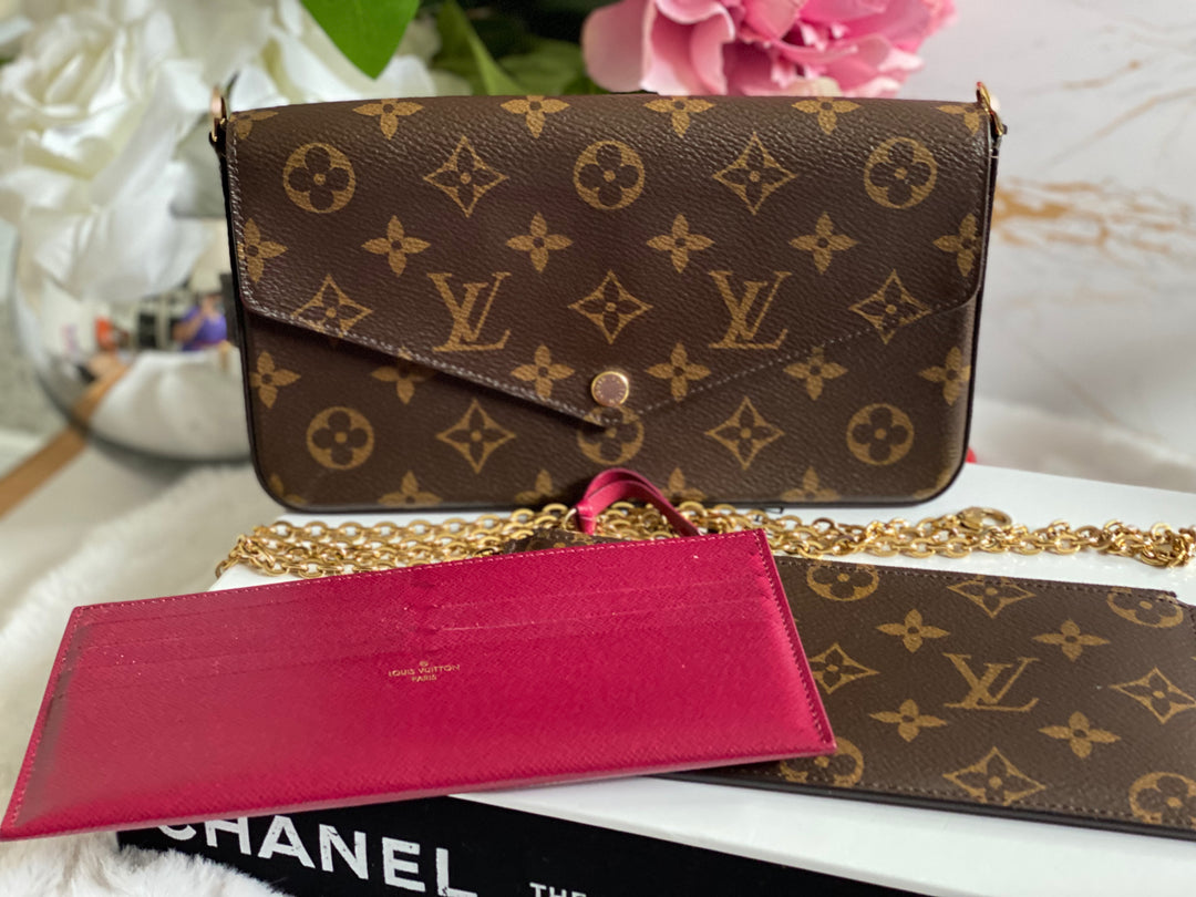 Louis Vuitton Pochette Felicie Monogram β Globalluxcloset