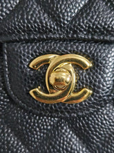 Load image into Gallery viewer, Chanel series 20 2015 Black Caviar GHW 11.12 Timeless ML Medium Classic Double Flap Bag

