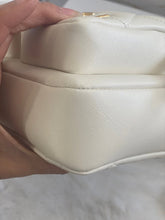 Load image into Gallery viewer, Chanel 22C White Calfskin GHW Small Camera Case Bag with Adjustable Strap
