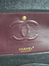 Load image into Gallery viewer, Chanel series 20 2015 Black Caviar GHW 11.12 Timeless ML Medium Classic Double Flap Bag
