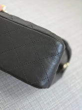 Load image into Gallery viewer, Chanel series 16 2012 Black Lambskin Medium ML Timeless Classic Double Flap Bag with GHW
