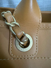 Load image into Gallery viewer, Chanel series 31 21S 2021 Spring/Summer collection Caramel Calf skin aged GHW Medium/Large Deauville Tote Bag with Top handle
