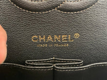 Load image into Gallery viewer, Chanel Turquoise Gold Tweed Classic Medium ML double flap bag from 19A collection Ancient Egypt
