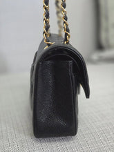 Load image into Gallery viewer, Chanel series 31 2021 Black Caviar Small Timeless Classic Double Flap Bag with GHW
