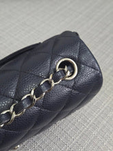 Load image into Gallery viewer, Chanel series 18 14C 2014 Cruise Collection Navy Caviar SHW Classsic Mini Rectangular Flap Bag
